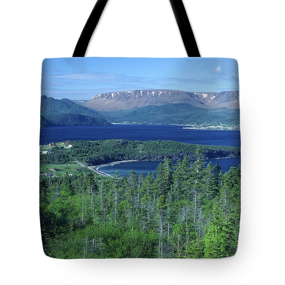 Canada Tote Bag featuring the photograph Bonne Bay, Newfoundland by Gary Corbett