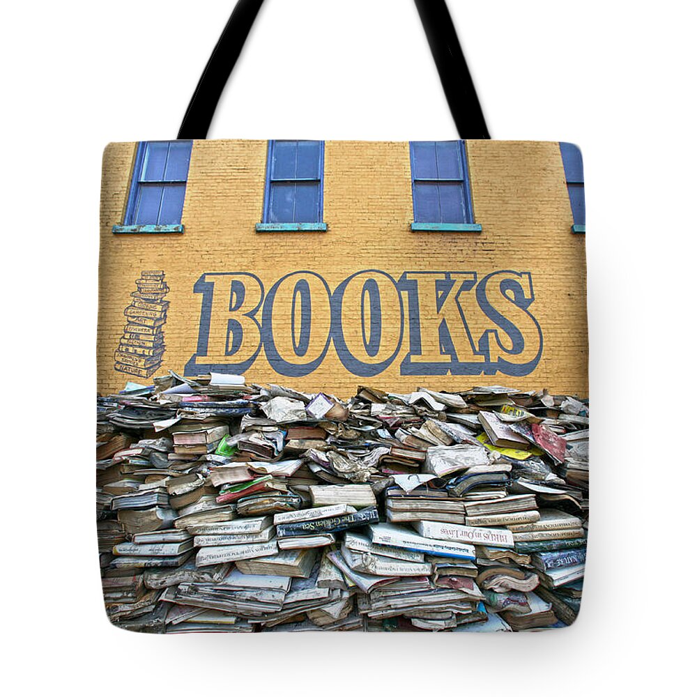 Books Tote Bag featuring the photograph Books by Robert Och