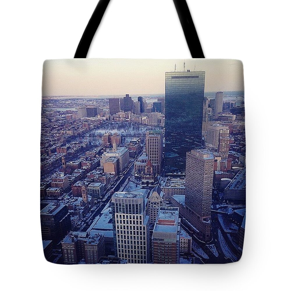 City Tote Bag featuring the photograph Rising Above by Kate Arsenault 
