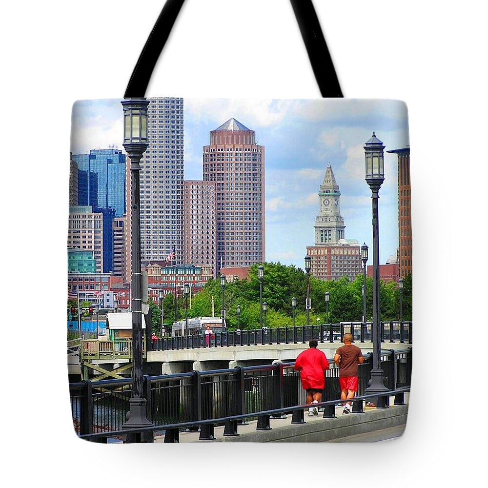 Boston Tote Bag featuring the photograph Boston by Oleg Zavarzin