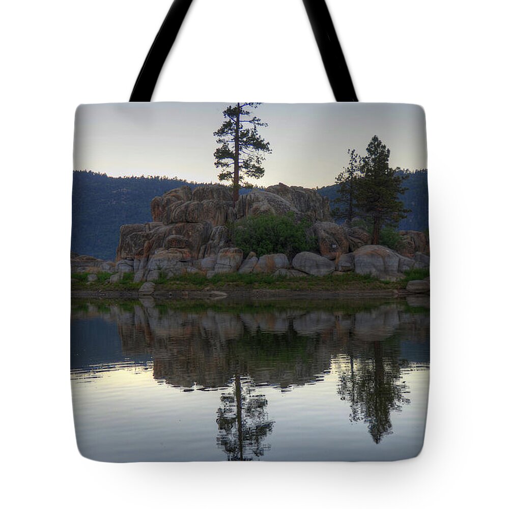 Bouder Bay Tote Bag featuring the photograph Boulder Bay Reflections by Kelly Wade