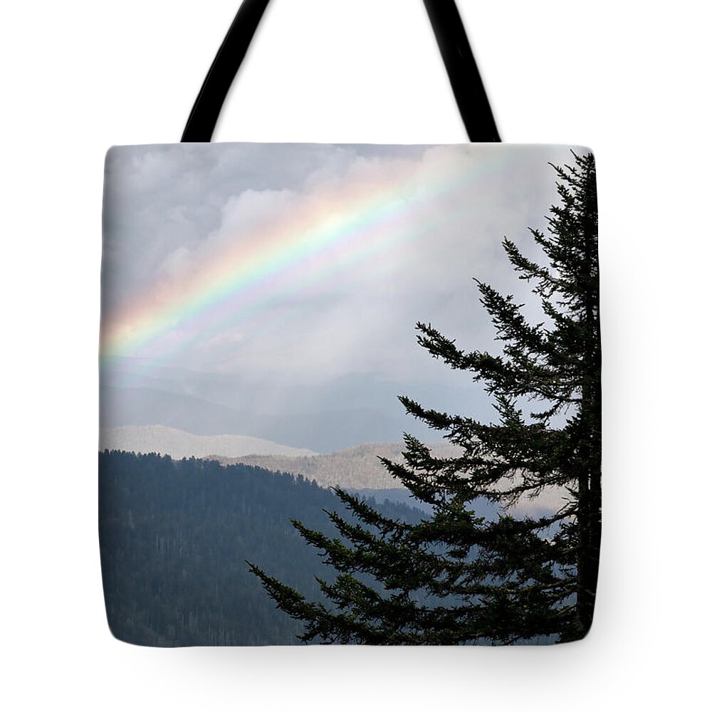 Bow Tote Bag featuring the photograph Bow Appalachia by Nicholas Blackwell