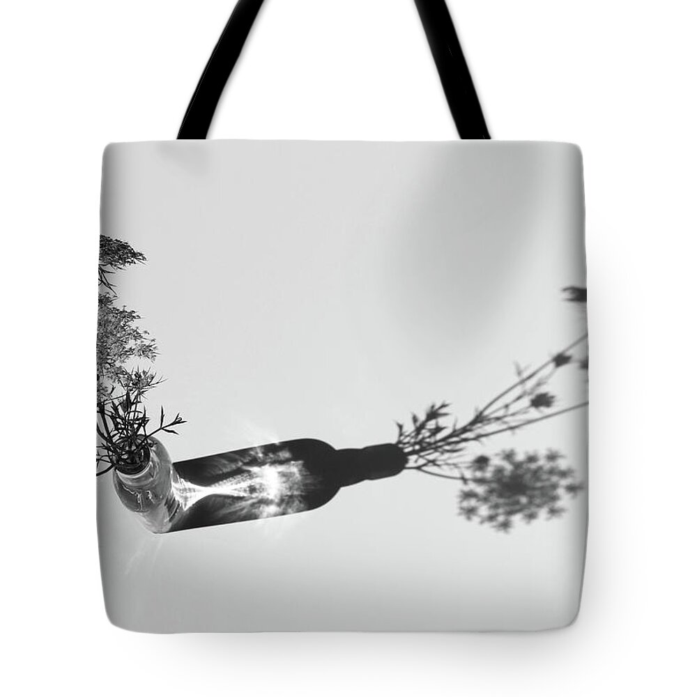 Queen Annes Lace Tote Bag featuring the photograph Breaking the Rules by Holly Ross