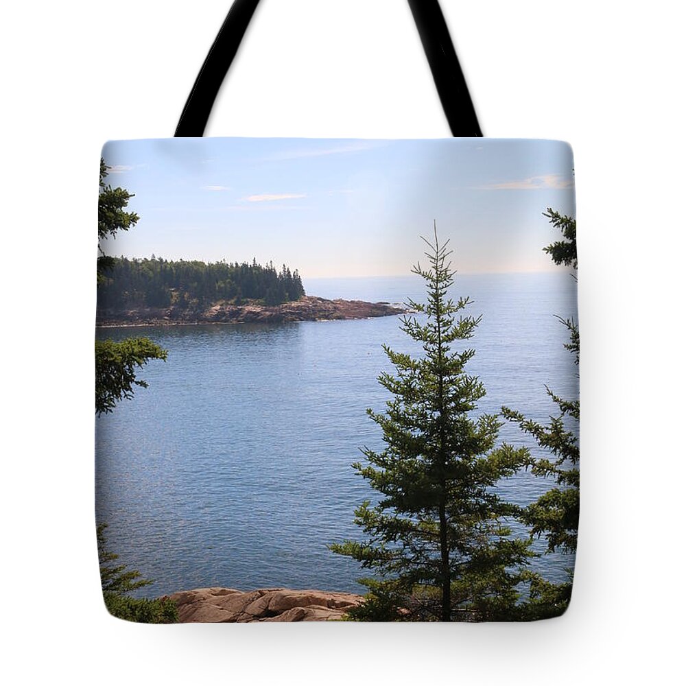 Acadia National Park Tote Bag featuring the photograph Breathe Deep 2 by Living Color Photography Lorraine Lynch