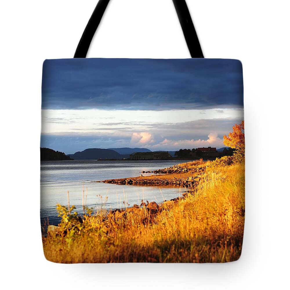 October Tote Bag featuring the photograph Breathing the Autumn Air by Randi Grace Nilsberg
