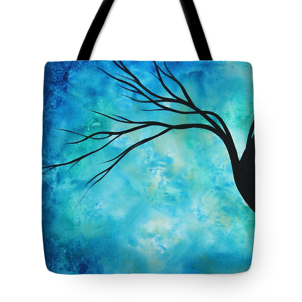 Art Tote Bag featuring the painting Breathless 1 by MADART by Megan Aroon