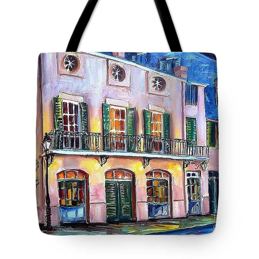 New Orleans Tote Bag featuring the painting Brennan's in New Orleans by Diane Millsap