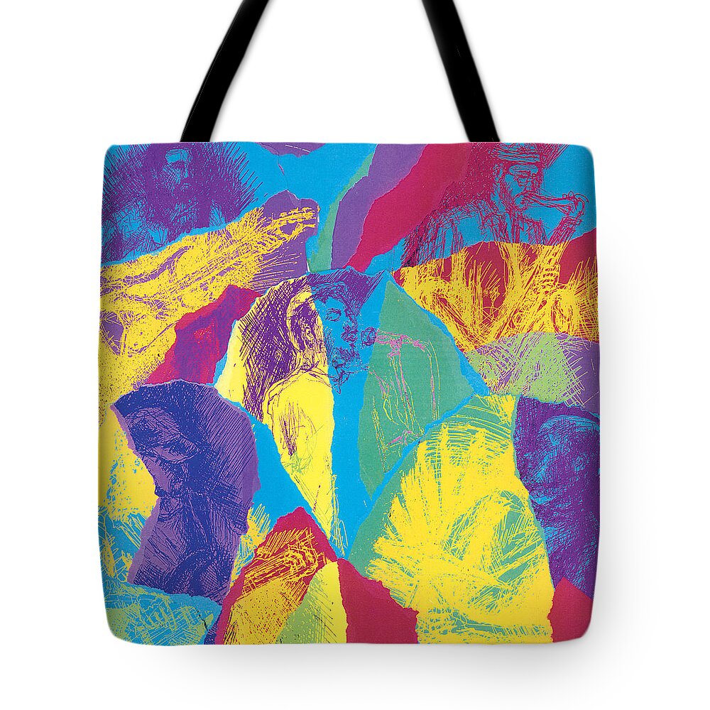 Music Tote Bag featuring the photograph Brickhouse by Luzia Light