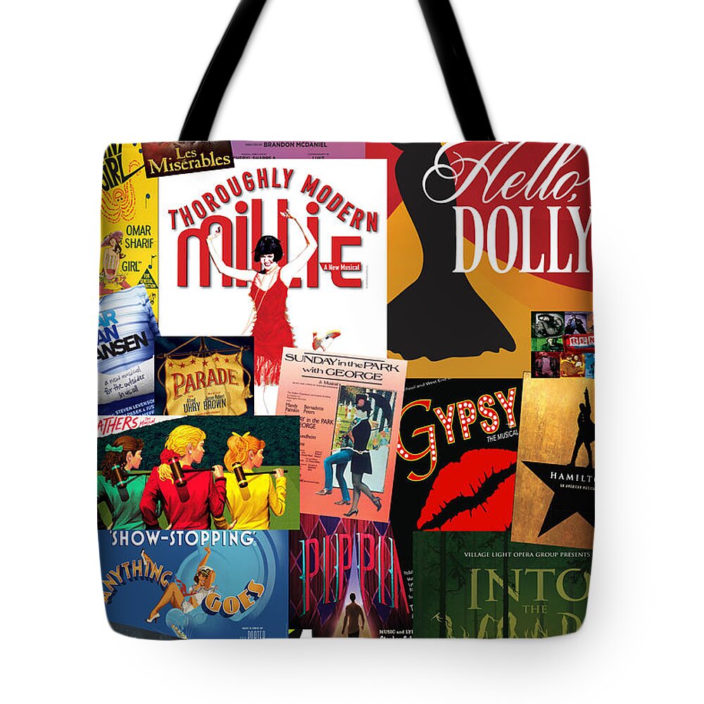 Broadway Tote Bag featuring the photograph Broadway 20 by Andrew Fare