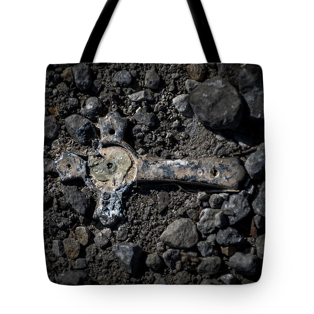 Jay Stockhaus Tote Bag featuring the photograph Broken by Jay Stockhaus