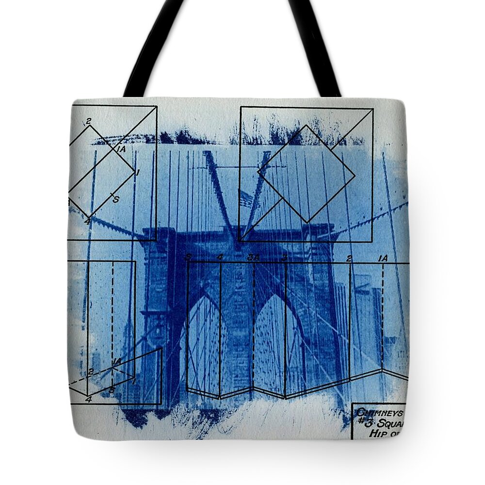 Brooklyn Bridge Tote Bag featuring the photograph Brooklyn Bridge by Jane Linders
