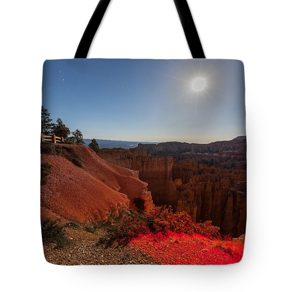 Landscape Tote Bag featuring the photograph Bryce 4456 by Michael Fryd