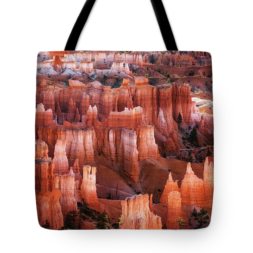 American Tote Bag featuring the photograph Bryce Canyon Magic by Alex Mironyuk