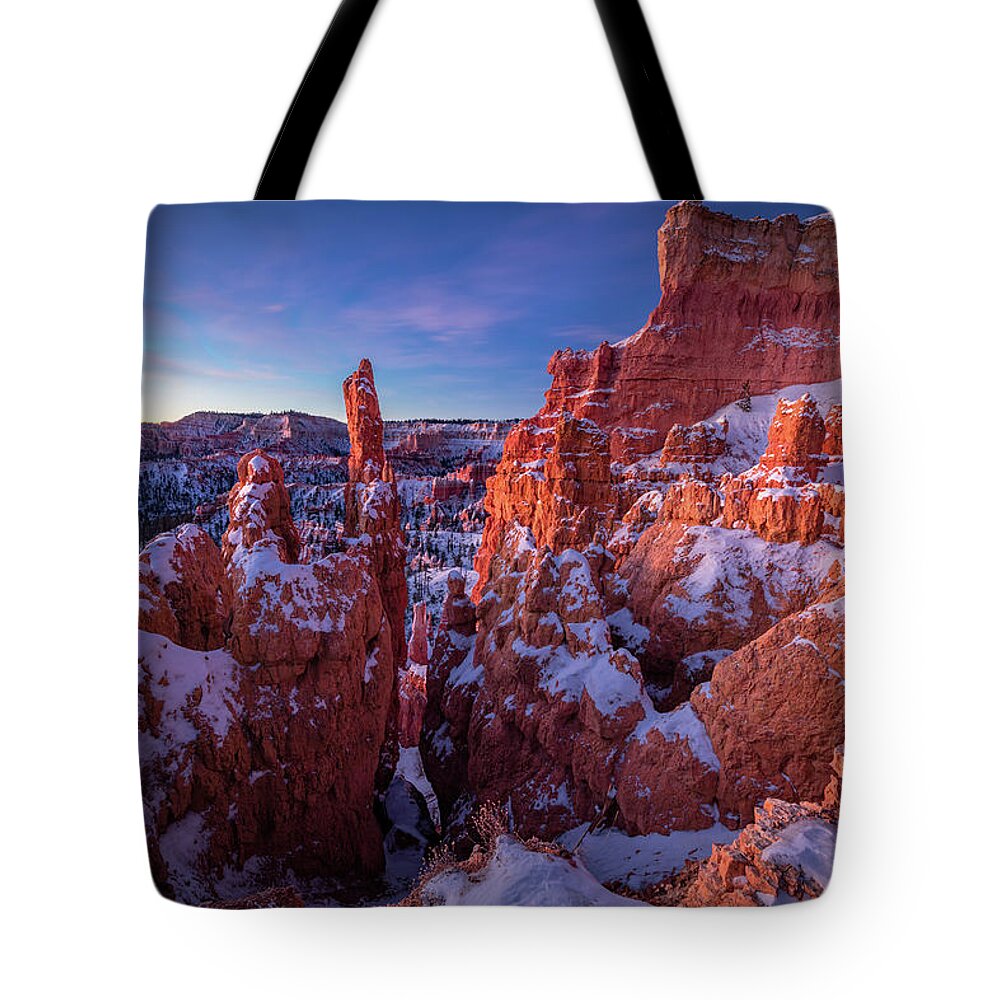 Amaizing Tote Bag featuring the photograph Bryce Tales by Edgars Erglis