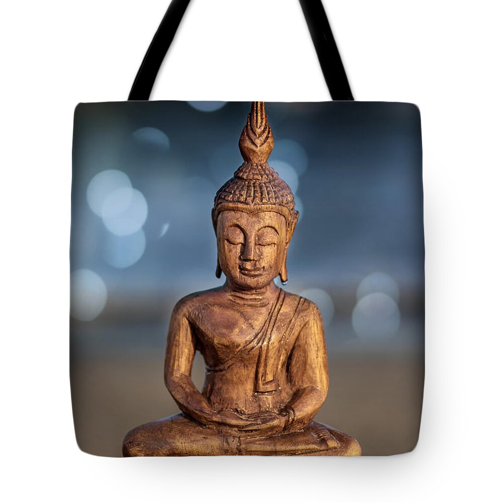 Sea Tote Bag featuring the photograph Buddha by Stelios Kleanthous