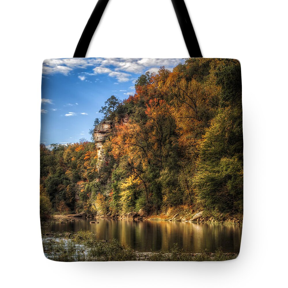 Buffalo Tote Bag featuring the photograph Buffalo National River by James Barber