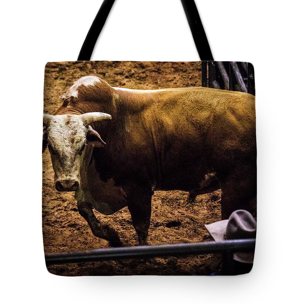Brahma Tote Bag featuring the photograph Bullish by Jeff Kurtz