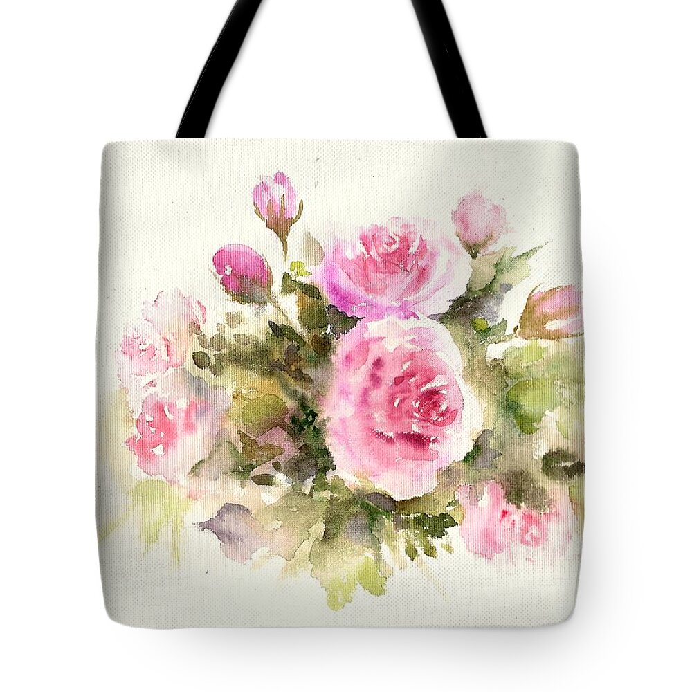 Bunch Of Roses Tote Bag for Sale by Asha Sudhaker Shenoy