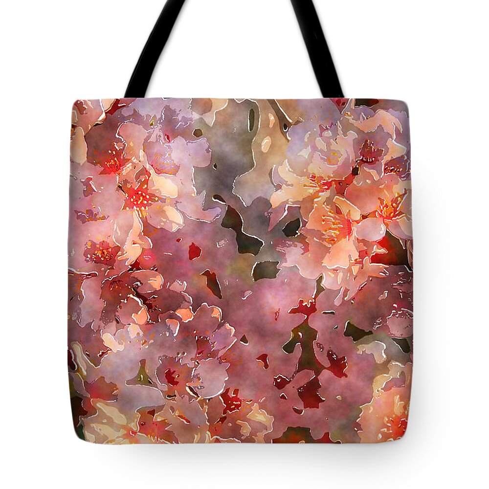 Flowers Tote Bag featuring the photograph Bunches of Beauties by Julie Lueders 