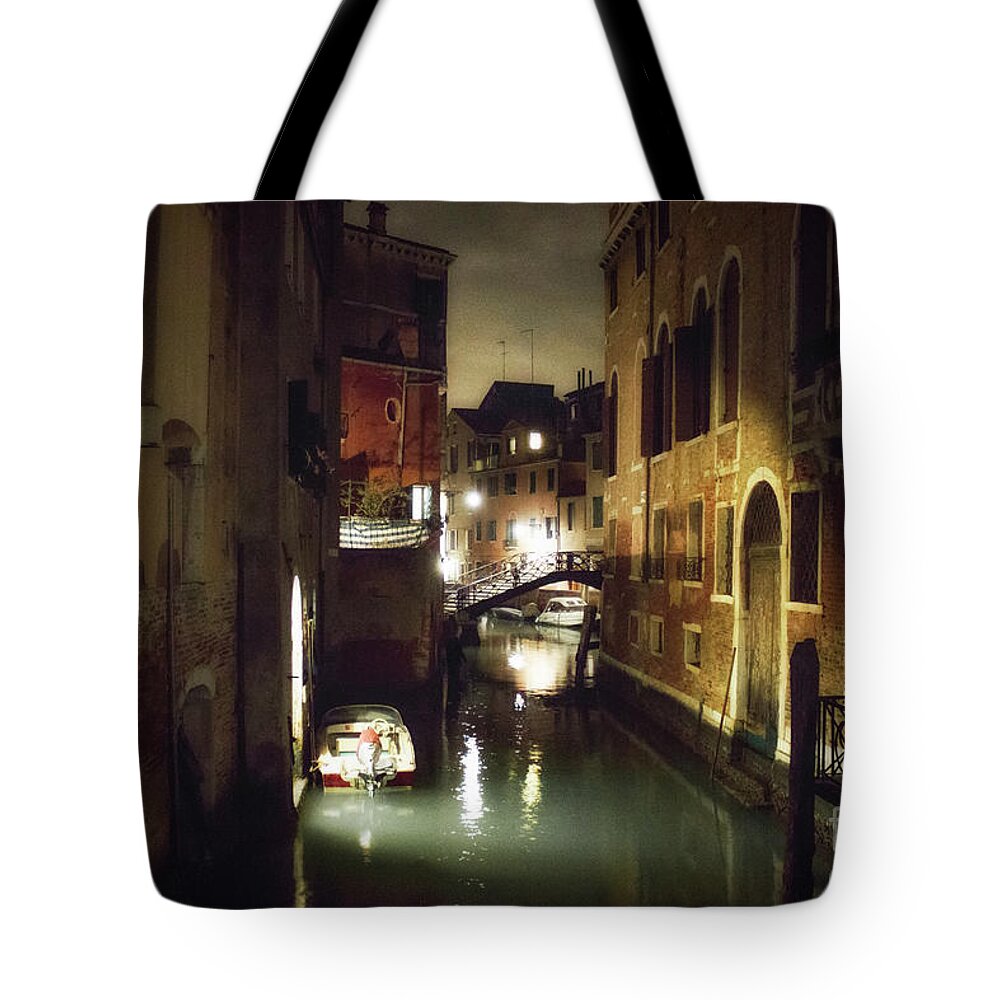 Venice Tote Bag featuring the photograph Buona Notte by Becqi Sherman