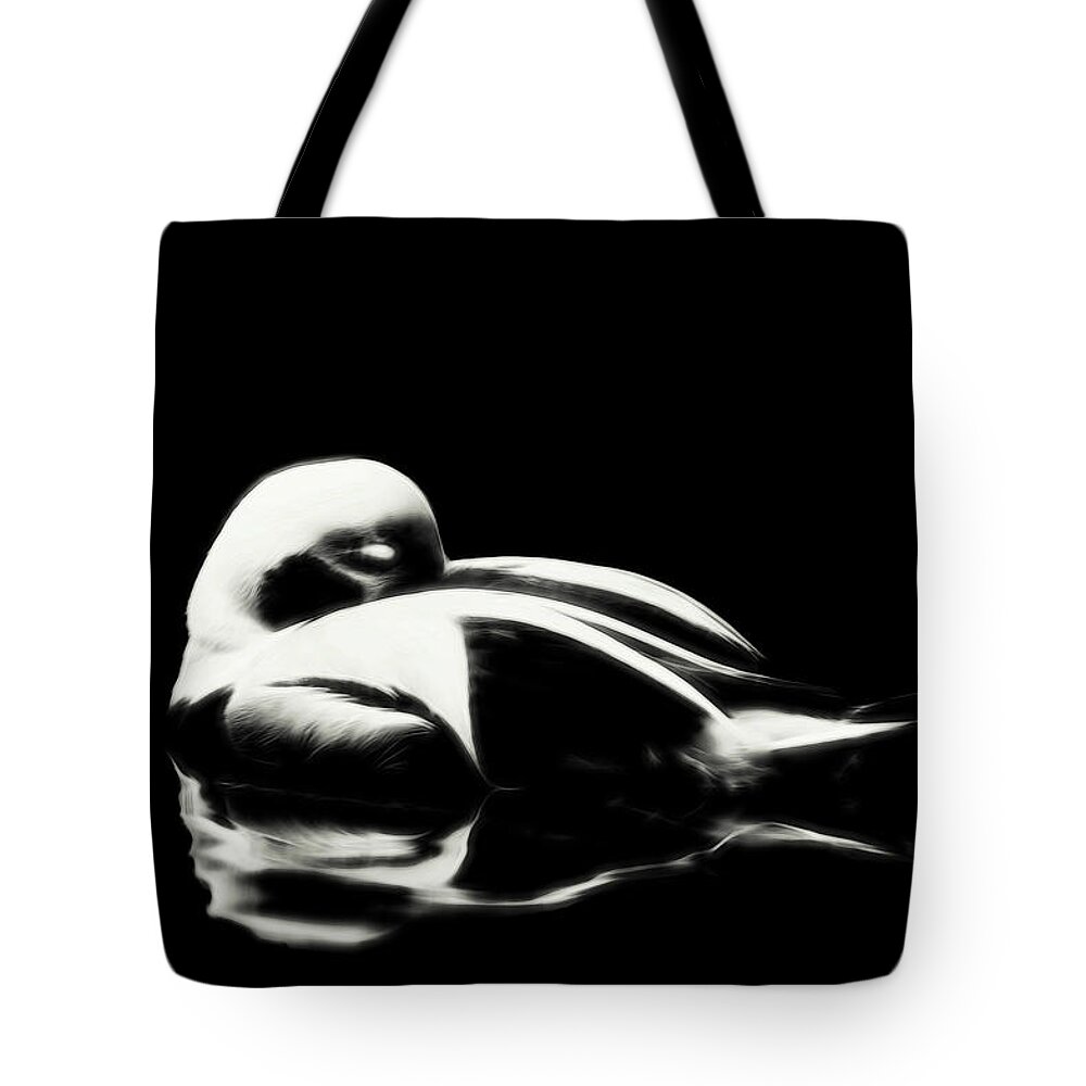 Sleeping Tote Bag featuring the photograph Buoyant Slumber by Dee Browning