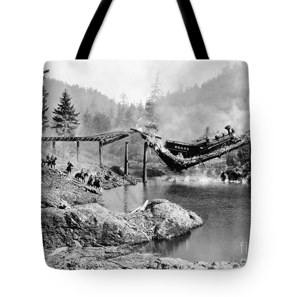 1927 Tote Bag featuring the photograph Buster Keaton: The General by Granger