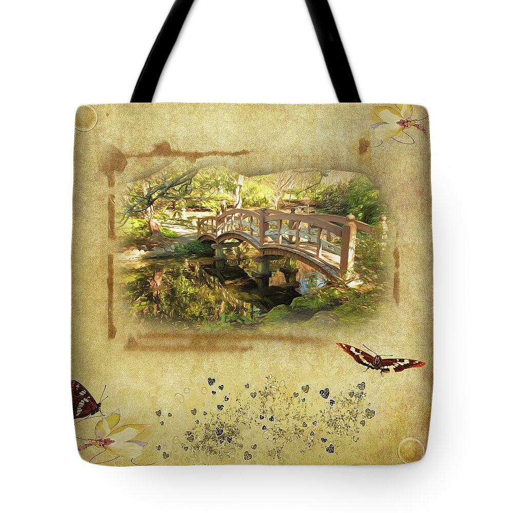 Bridge Tote Bag featuring the photograph Summer Dream by Marilyn Wilson