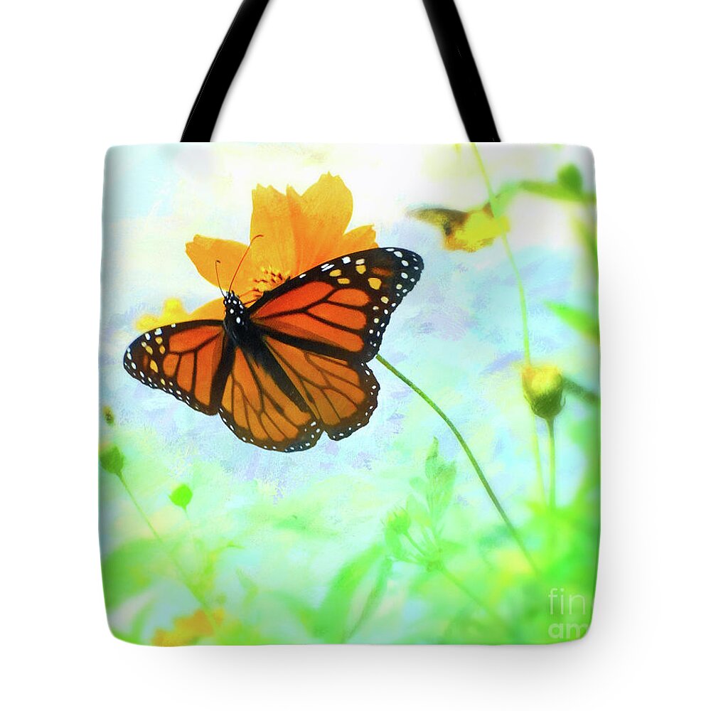 Butterfly-art Tote Bag featuring the photograph Butterfly by Scott Cameron