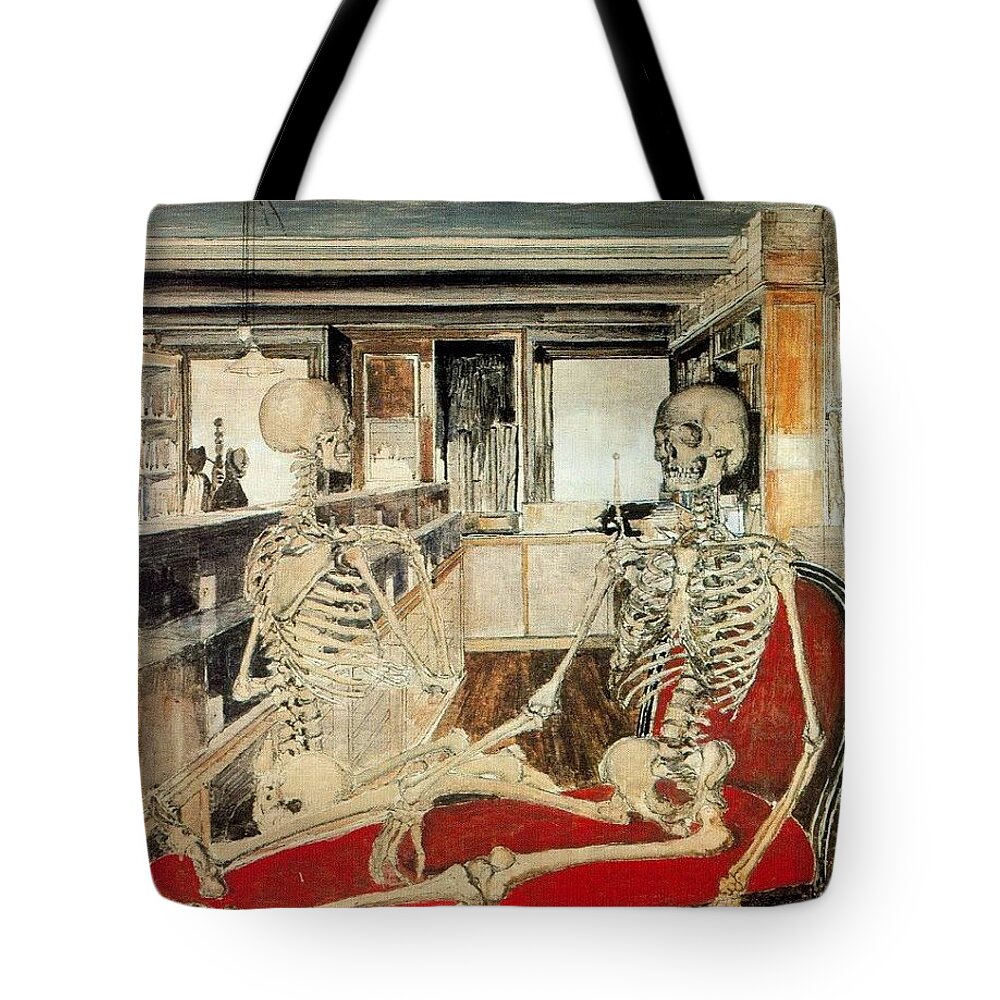 CA8HI11E Paul Delvaux Tote Bag by Eloisa Mannion - Fine Art America