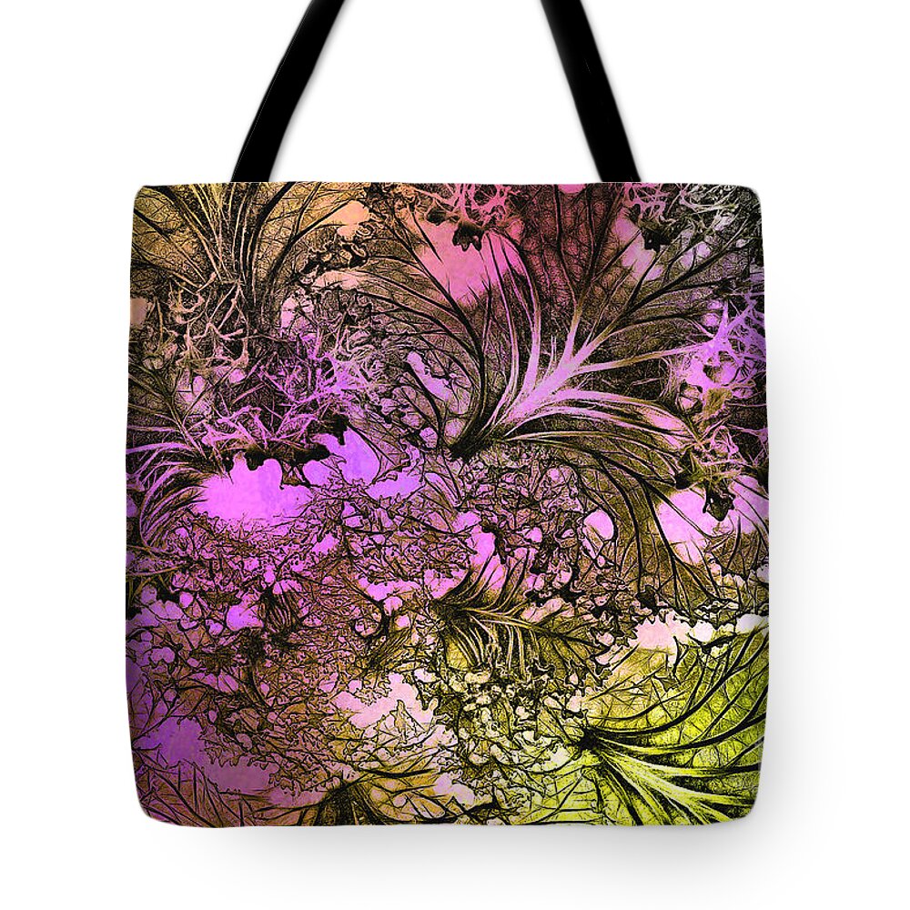 Cabbage Tote Bag featuring the photograph Cabbage Fantasy by Judi Bagwell