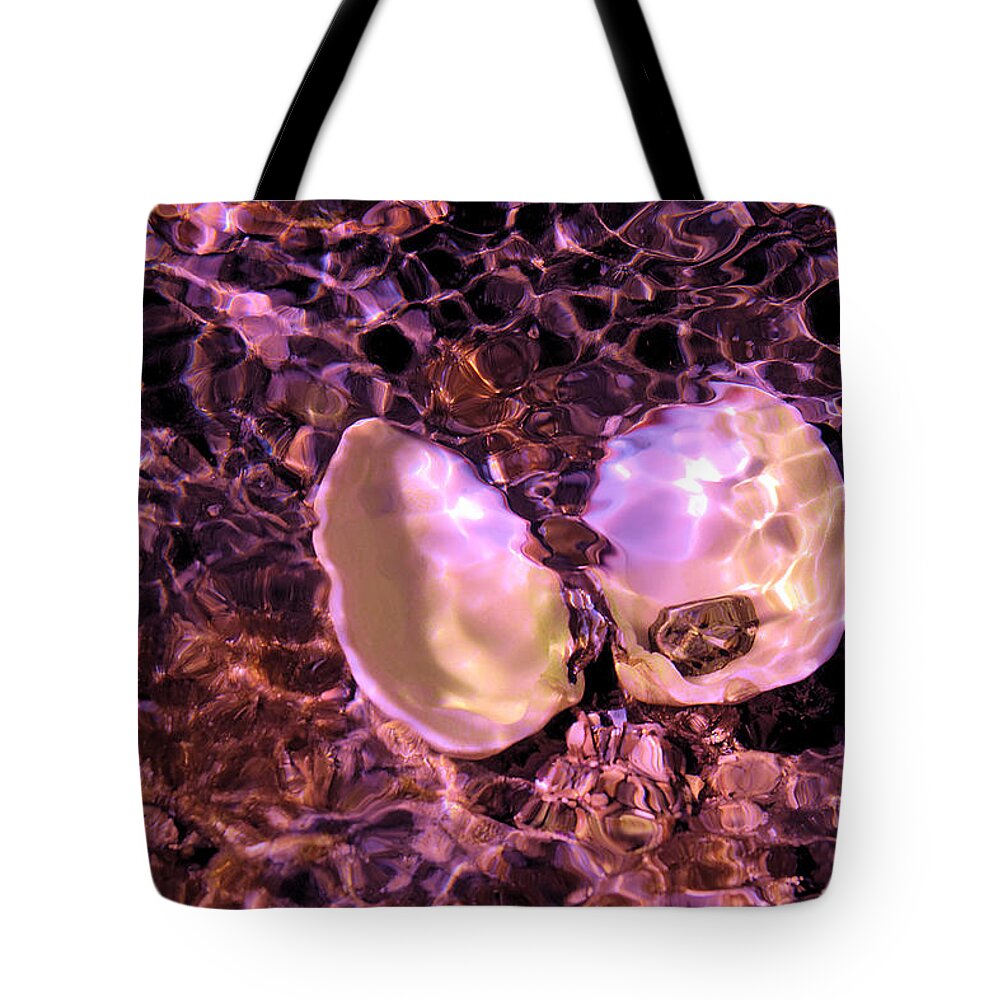 California Mussels From Abalone Cove Tote Bag featuring the photograph California Mussels from Abalone Cove by Viktor Savchenko