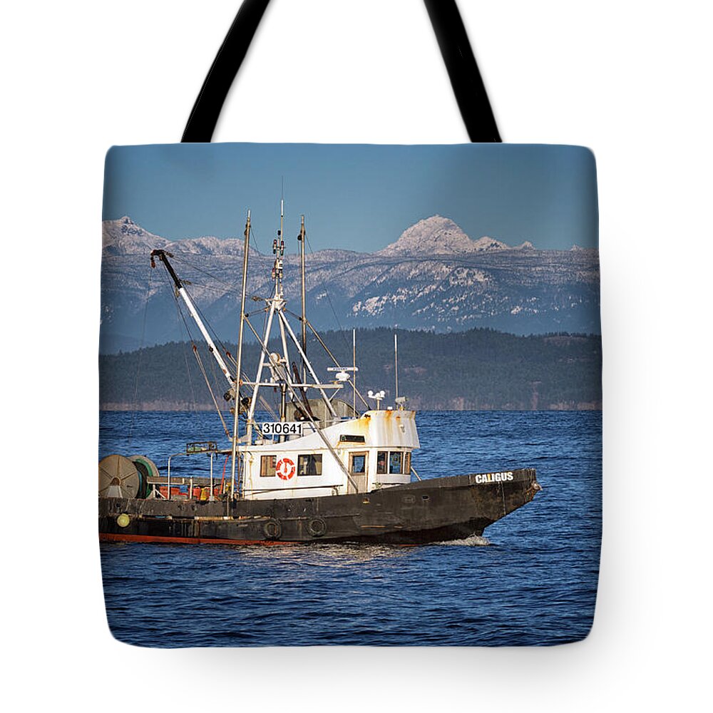 Caligus Tote Bag featuring the photograph Caligus by Randy Hall