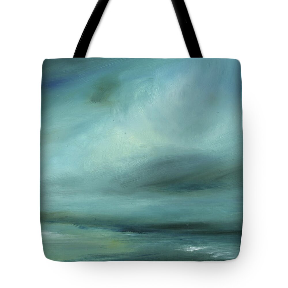 Abstract Art Tote Bag featuring the painting Calima by Juan Bosco
