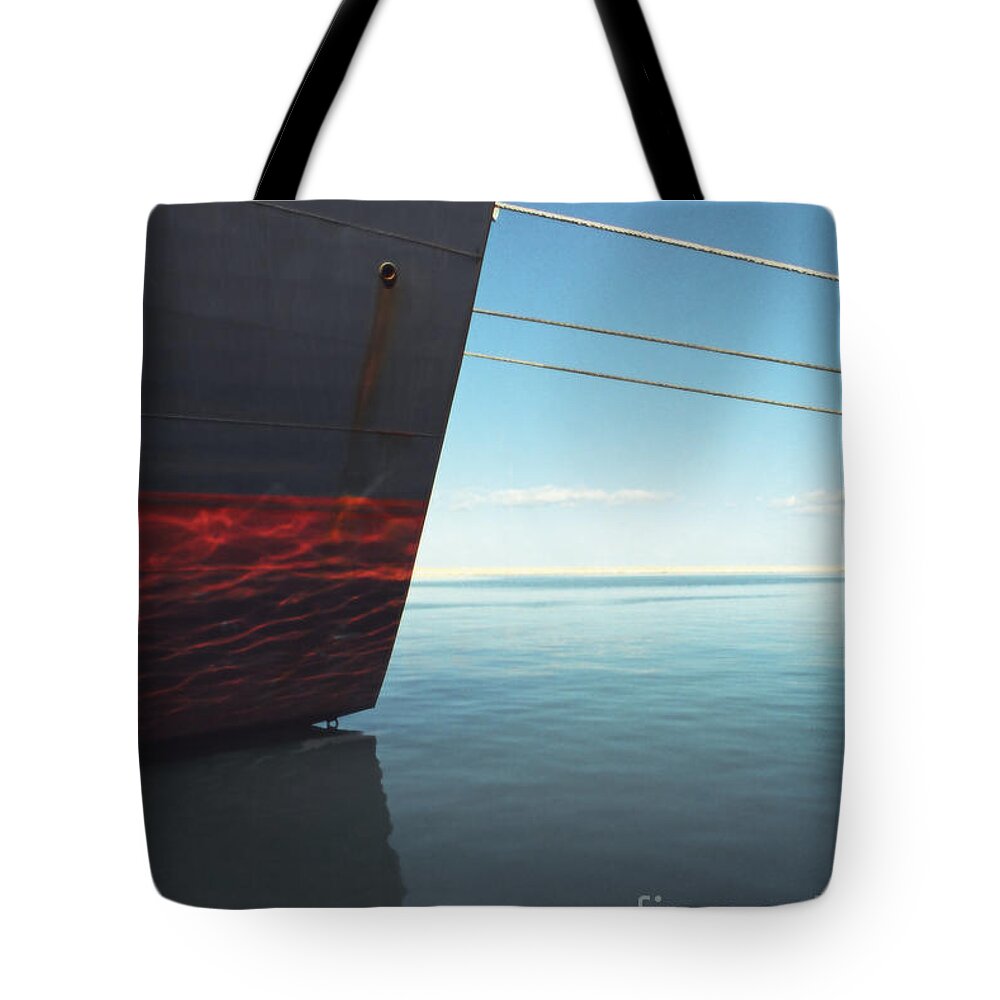 Marc Nader Photo Art Tote Bag featuring the photograph Call Of The Distant Shores by Marc Nader