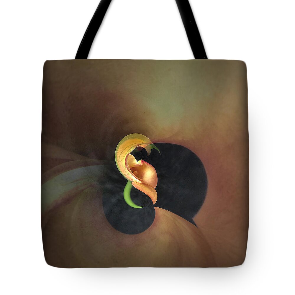 Flower Tote Bag featuring the photograph Calla lily study 2 by Usha Peddamatham