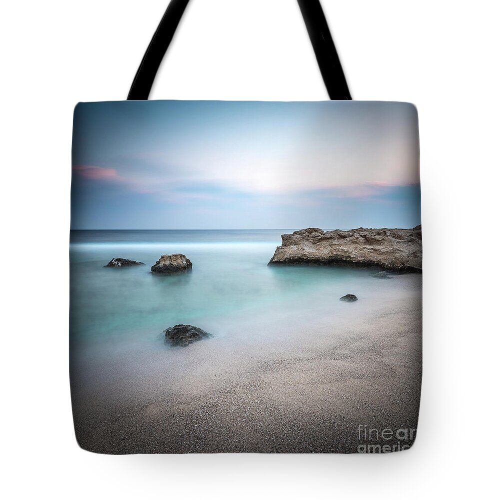 Africa Tote Bag featuring the photograph Calm Red Sea 1x1 by Hannes Cmarits