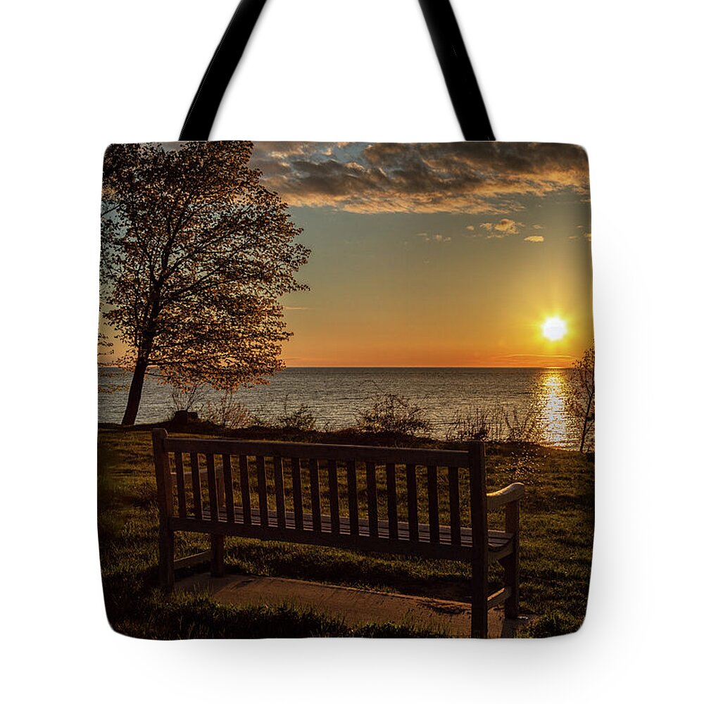 Campus Tote Bag featuring the photograph Campus Sunset by Rod Best