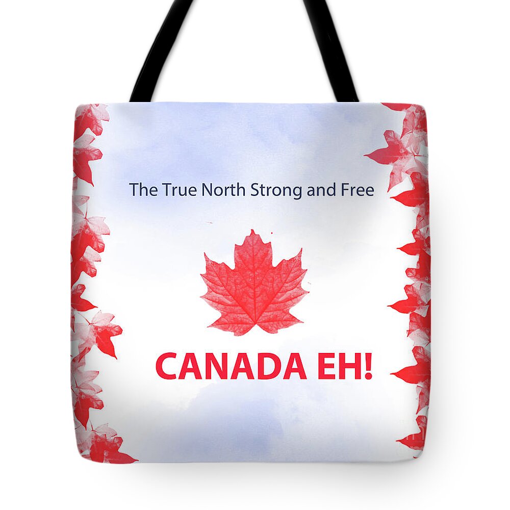 Canada Day 2016 Tote Bag featuring the digital art Canada Day 2016 by Trilby Cole