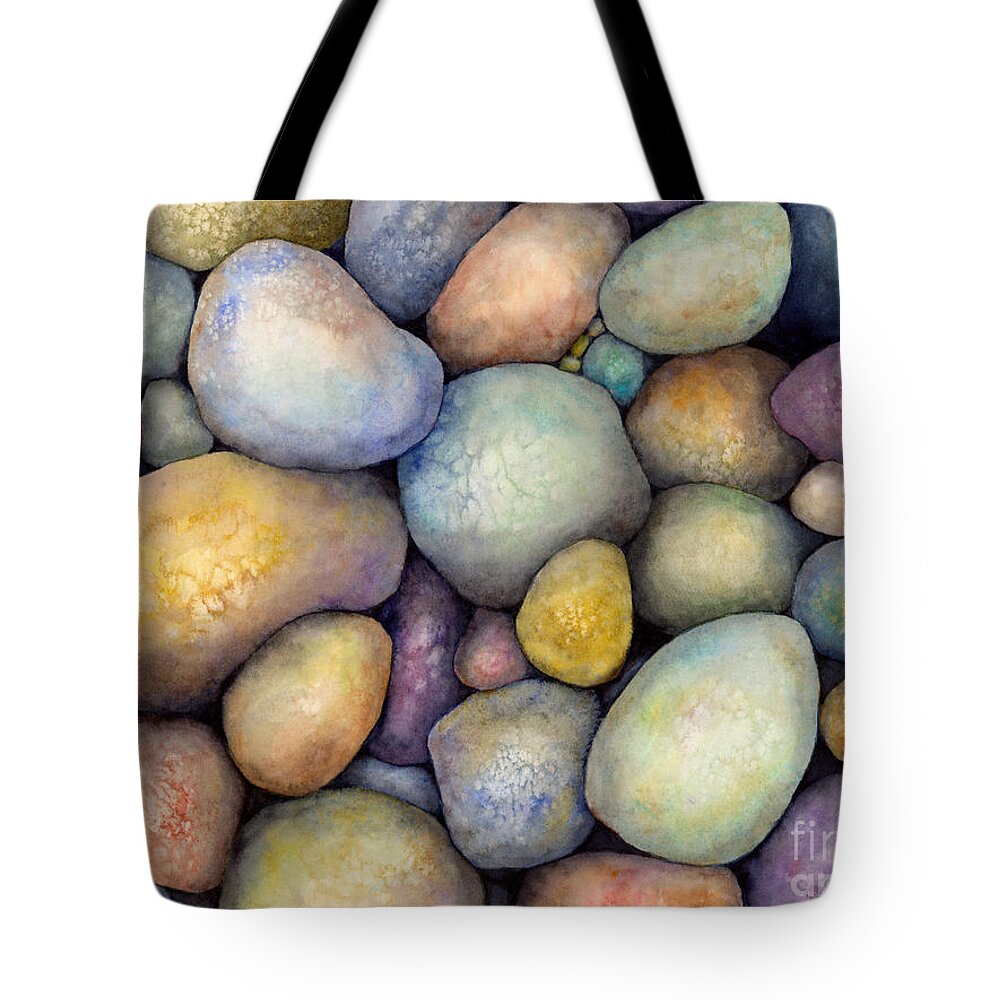 Rock Candy Tote Bag featuring the painting Rock Candy by Hailey E Herrera