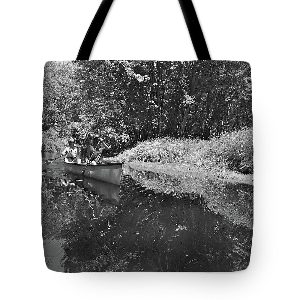 Nature Tote Bag featuring the photograph Canton Canoe Trip 2016 35 by George Ramos