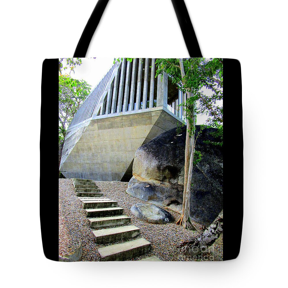 Capilla Del Atardecer Tote Bag featuring the photograph Capilla Del Atardecer 2 by Randall Weidner