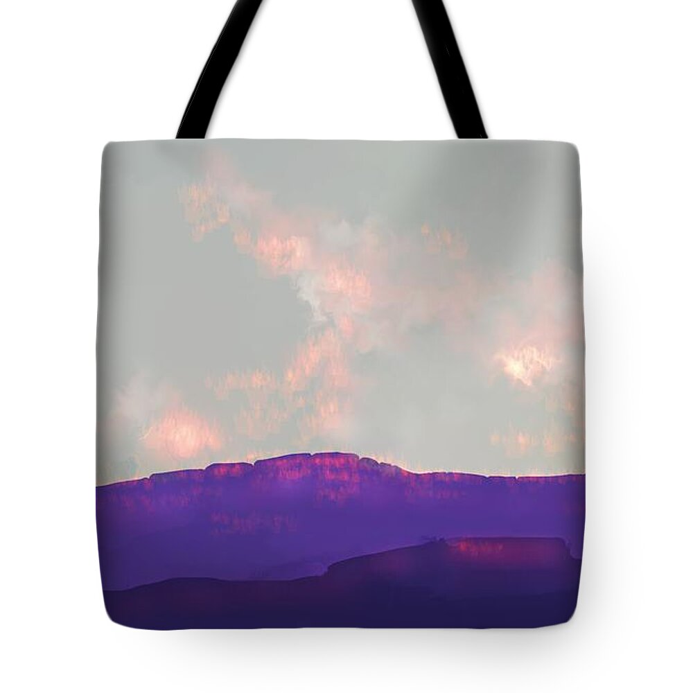 Capitol Reef Tote Bag featuring the digital art Capitol Reef by Kerry Beverly