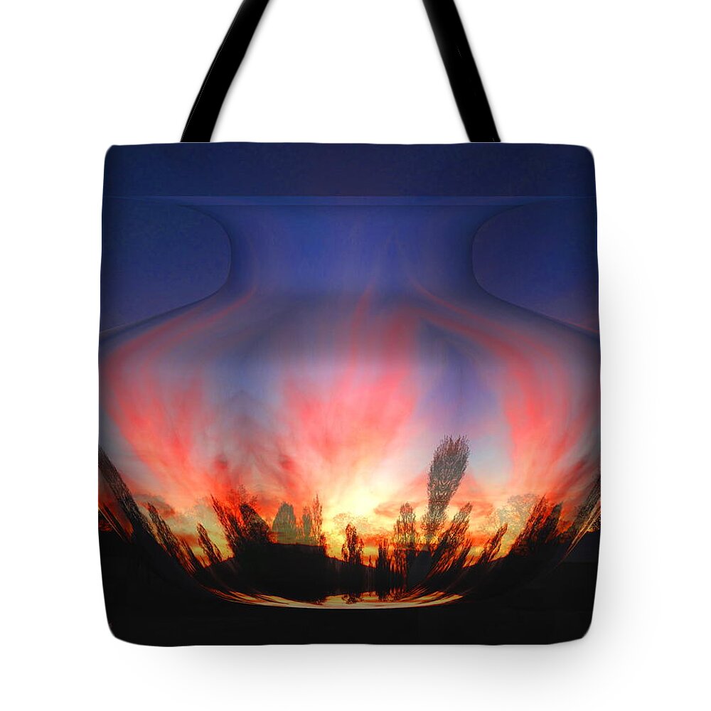Capricorn Tote Bag featuring the photograph Capricorn Morning by Joyce Dickens