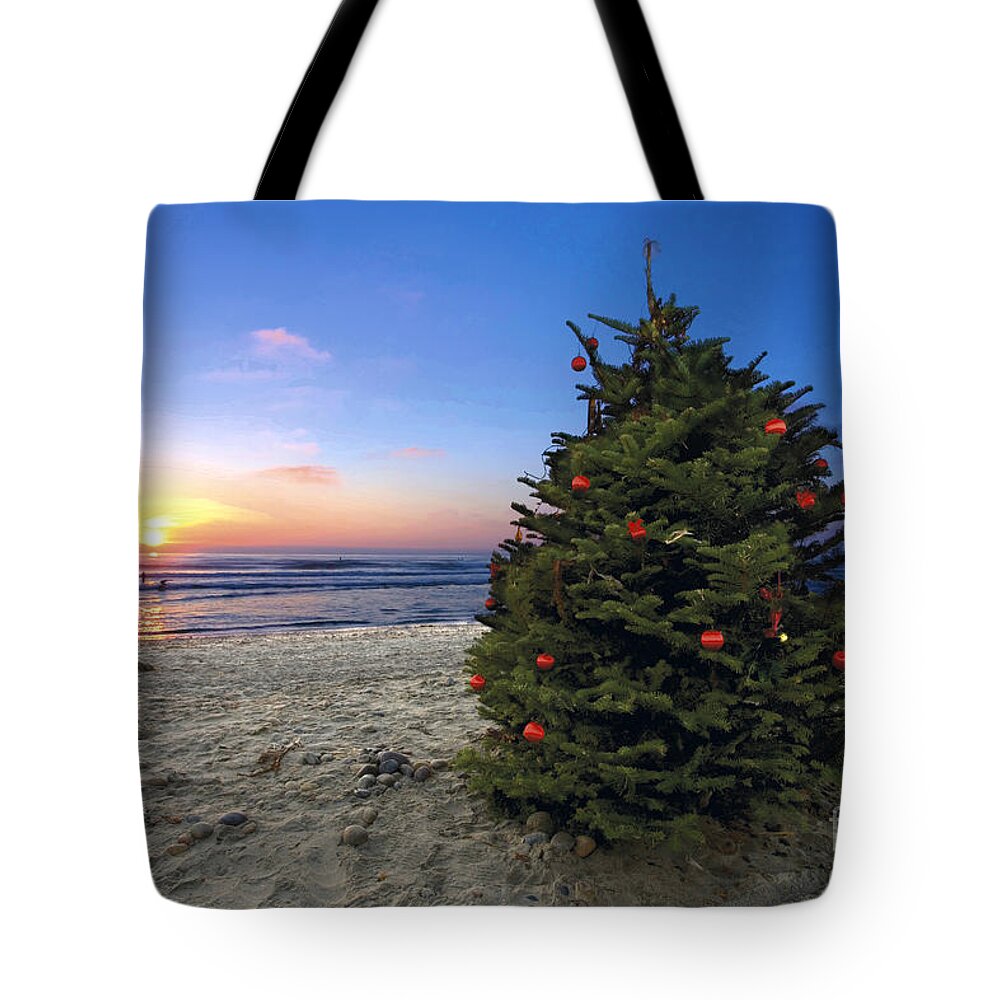 Christmas Tote Bag featuring the photograph Cardiff Christmas Tree by Daniel Knighton