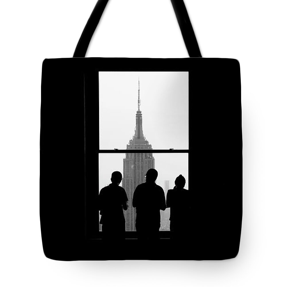 New York City Tote Bag featuring the photograph Careful Observation by RicharD Murphy