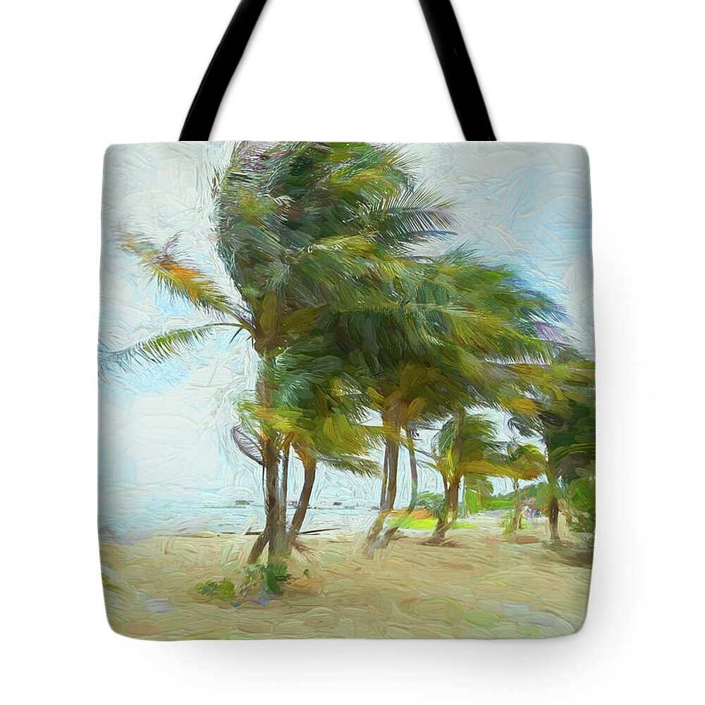 Beach Tote Bag featuring the photograph Caribbean Getaway by John M Bailey