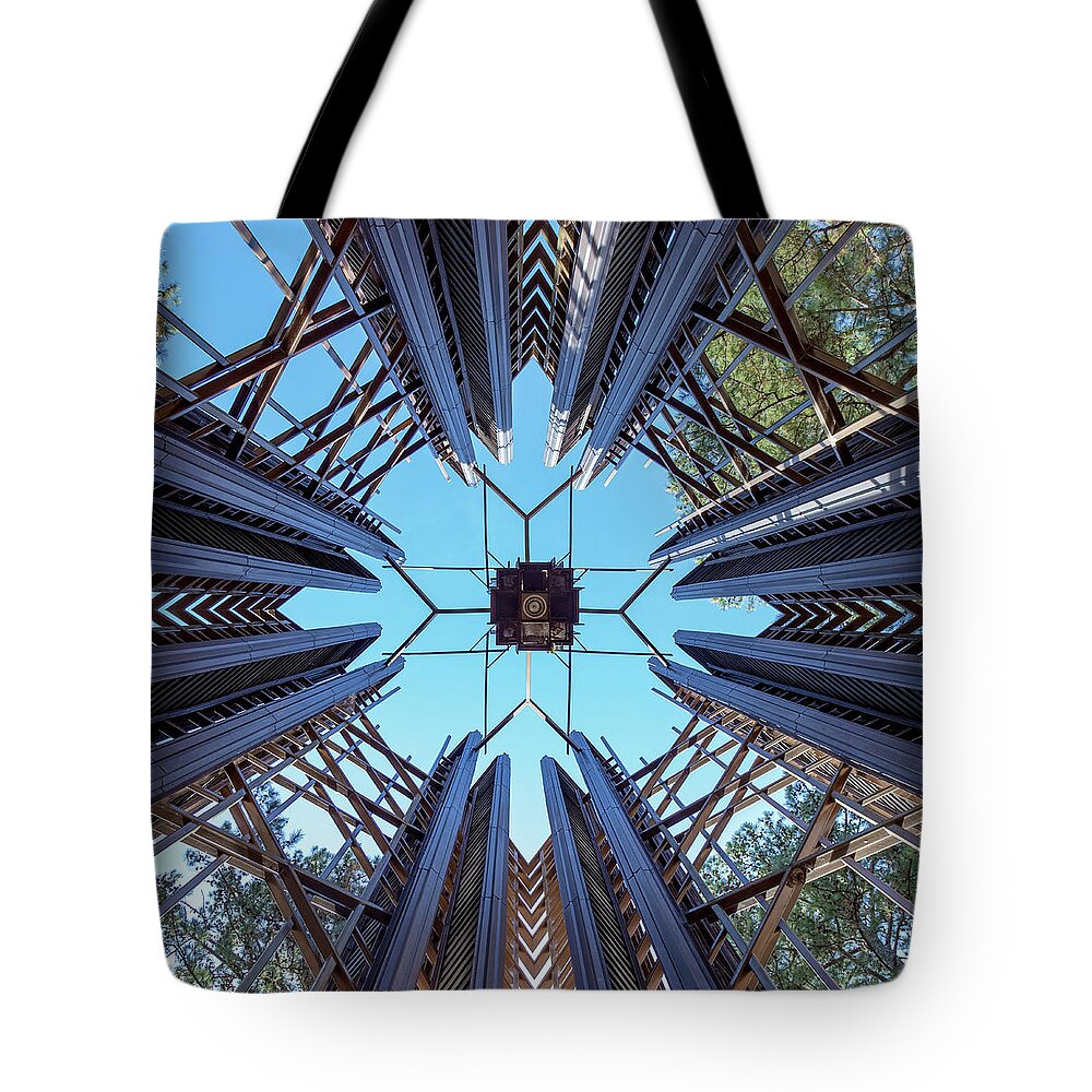 Anthony Chapel Tote Bag featuring the photograph Carillon by Joe Kopp