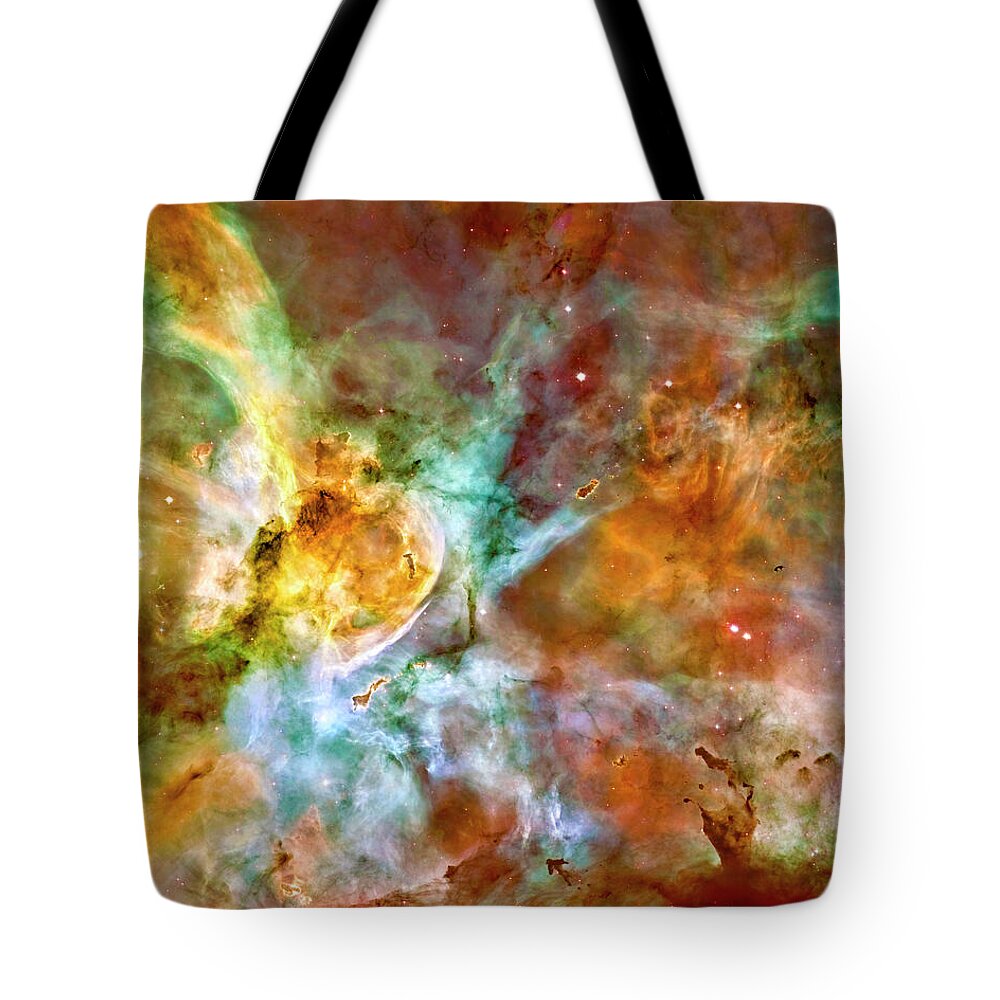Carina Tote Bag featuring the photograph Carina Nebula by Paul W Faust - Impressions of Light