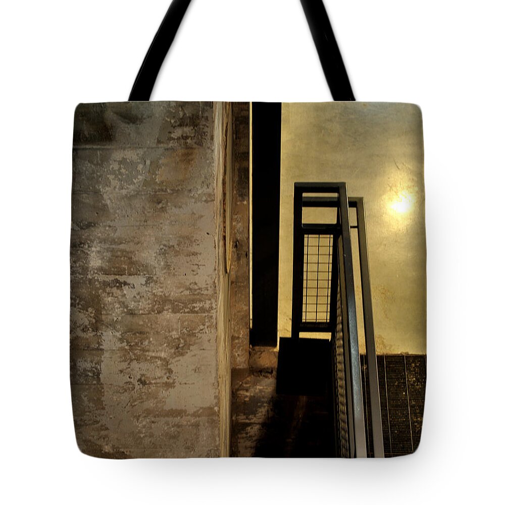 Abstract Tote Bag featuring the photograph Carlton 11 by Tim Nyberg