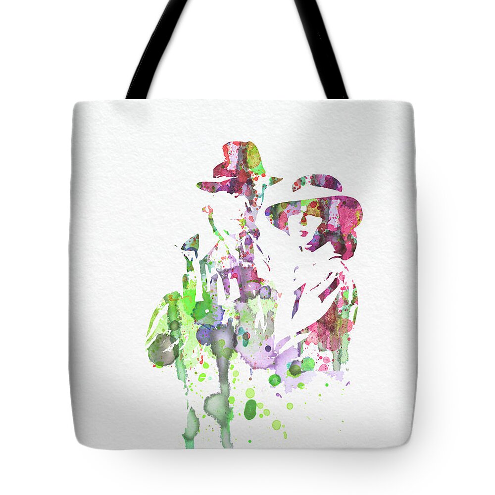 Casablanca Poster Tote Bag featuring the painting Casablanca by Naxart Studio